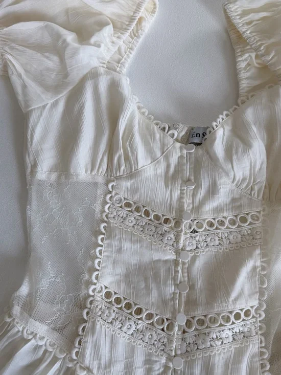 Antropología Beautiful, romantic embroidered dress - Picture 6 of 9